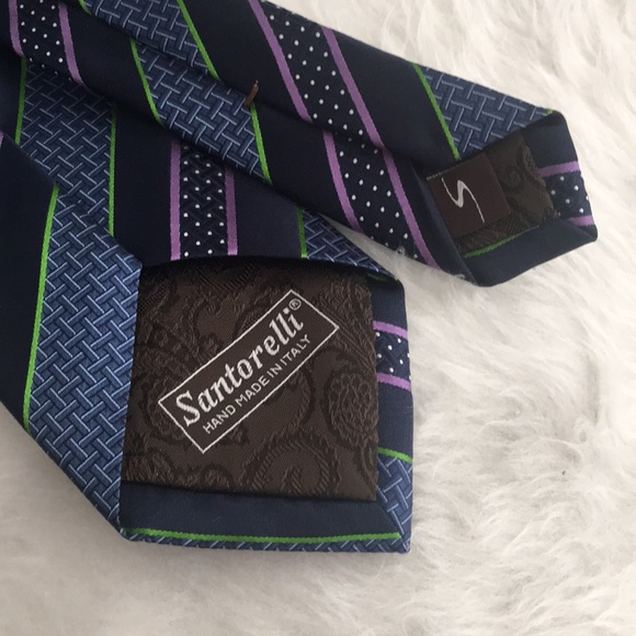 Santorelli Striped tie - Picture 2 of 3